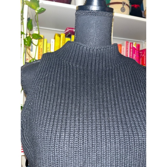 Mock Sweater Tank Top - Picture 2 of 4